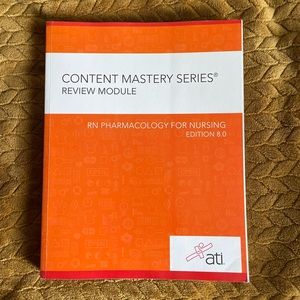 ATI RN content review- pharmacology edition 8.0